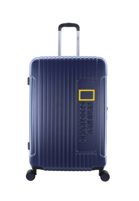 National Geographic Harde Kofferset 3-Delig / Reiskofferset / Trolleyset - Canyon - Blauw