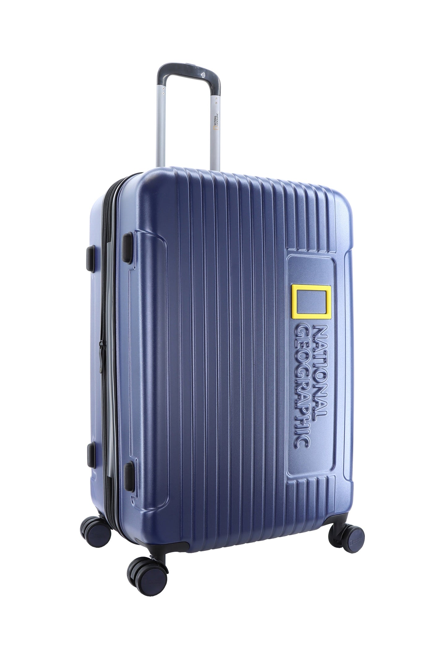National Geographic Canyon L - Voorkant Blauw hard reiskoffer | luggage4u.be