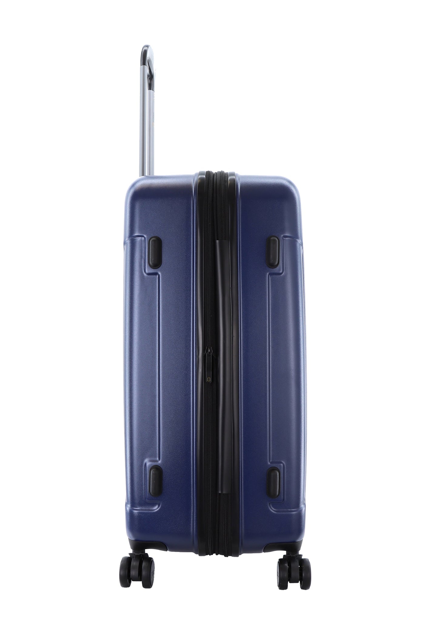 National Geographic Canyon L - Zijkant Blauw hard reiskoffer | luggage4u.be