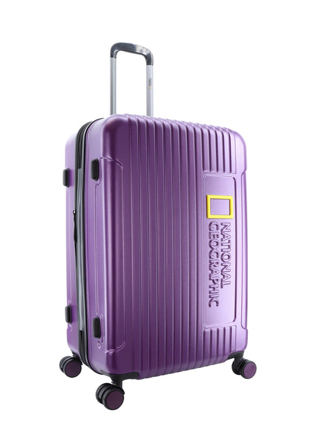 National Geographic Harde Koffer / Trolley / Reiskoffer - 77 cm (Large) - Canyon - Purple