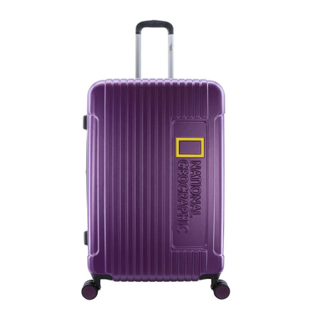National Geographic Harde Koffer / Trolley / Reiskoffer - 77 cm (Large) - Canyon - Purple