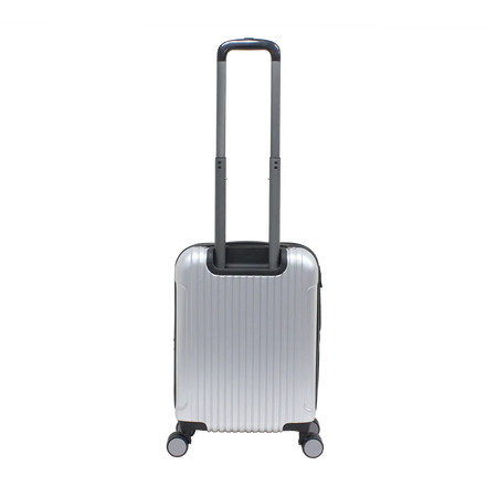 National Geographic Handbagage Harde Koffer / Trolley / Reiskoffer - 55 cm (Small) - Canyon - Zilver