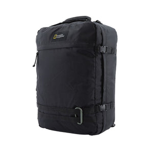 National Geographic 3 in 1 Handbagage Rugzak / Laptop Rugzak / Reistas / Weekendtas - Hybrid – 32 Liter (M) - Zwart