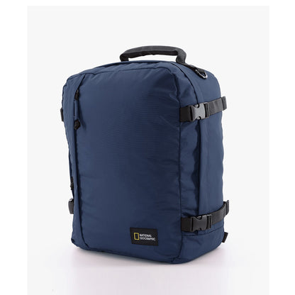 National Geographic 3 en 1 bagage à main sac à dos/sac à dos pour ordinateur portable/sac de voyage/sac de voyage - hybride - 23 litres (S) - bleu