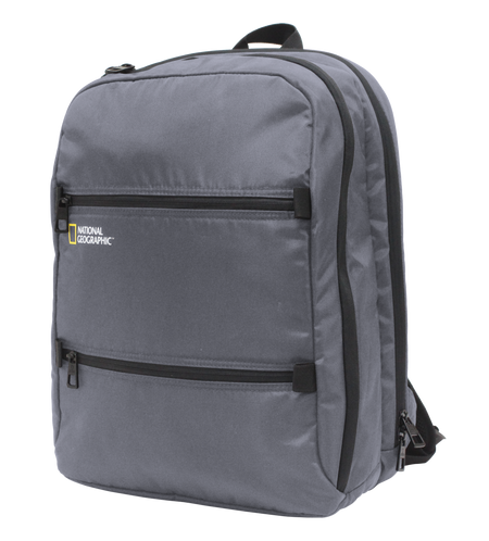 Sac à dos / sac à dos / cartable pour ordinateur portable National Geographic - 15 pouces - Transform - N13211 - Gris