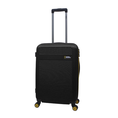 National Geographic Harde Koffer / Trolley / Reiskoffer - 67 cm (Medium) - Aerodrome - Zwart