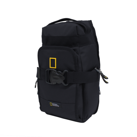 National Geographic Backpack Crossover / Sac à dos / Cartable - 15 Litre - N14105 - Récupération - Noir