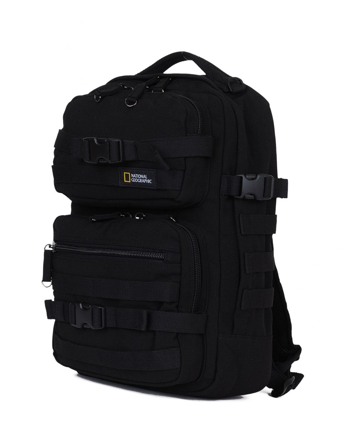 National Geographic Milestone S - Voorkant Outdoor laptop rugzak Zwart | luggage4u.be