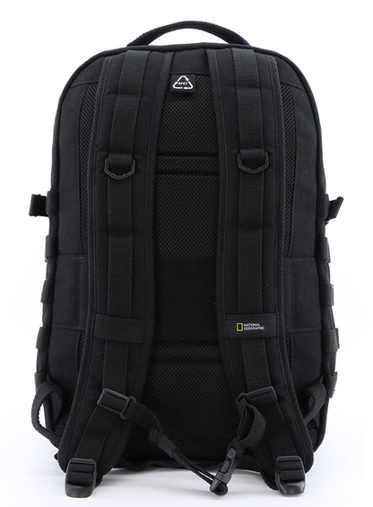 National Geographic Milestone - Achterkant Outdoor laptop rugzak Zwart | luggage4u.be