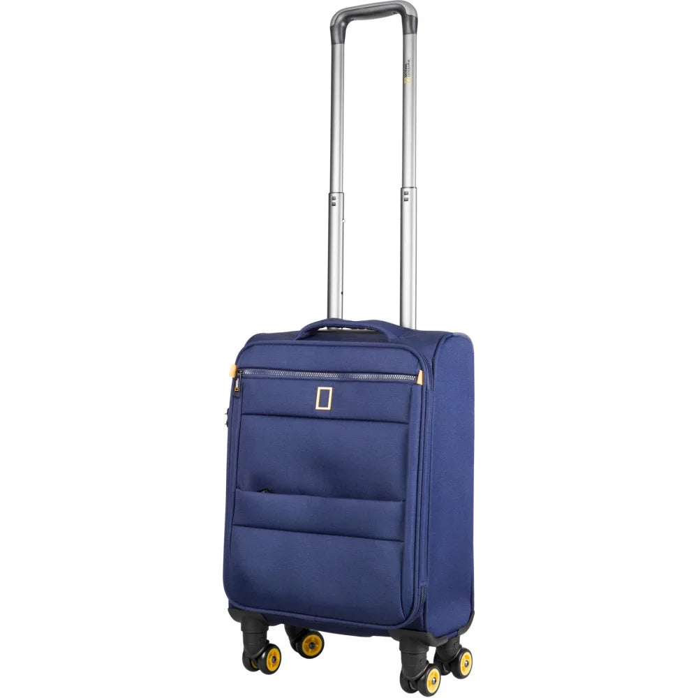 Bagage à main National Geographic Valise souple / Trolley / Valise de voyage - 46 cm (Petit) - Passage - Bleu