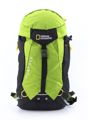 National Geographic Outdoor Rugzak / Trekking Rugzak / Wandel Rugzak - 12 Liter - Destination - N16082 - Limoen