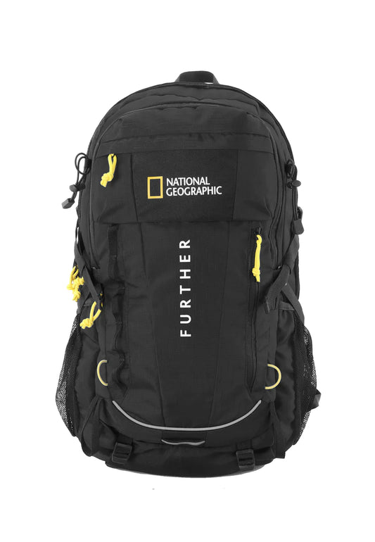 National Geographic Destination - Voorkant Zwart outdoor rugzak | bagage4u.be