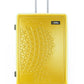 National Geographic Harde Kofferset 3-Delig / Reiskofferset / Trolleyset - Globe - Geel