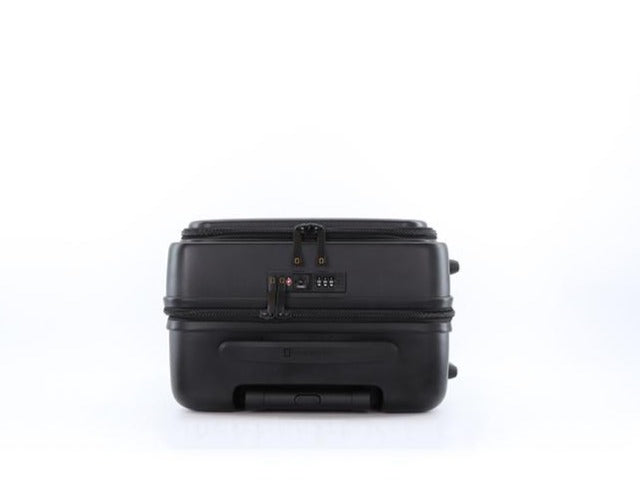 National Geographic Lodge S - TSA-Slot Aanzicht Bovenkant Zwart hard reiskoffer | luggage4u.be
