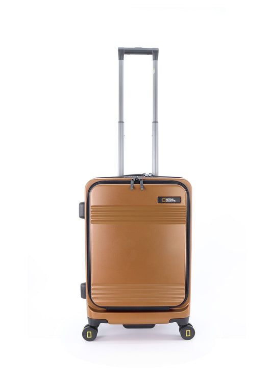 National Geographic Uitbreidbare Handbagage Harde Koffer / Trolley / Reiskoffer - 56.5 cm (Small) - Lodge - Koper