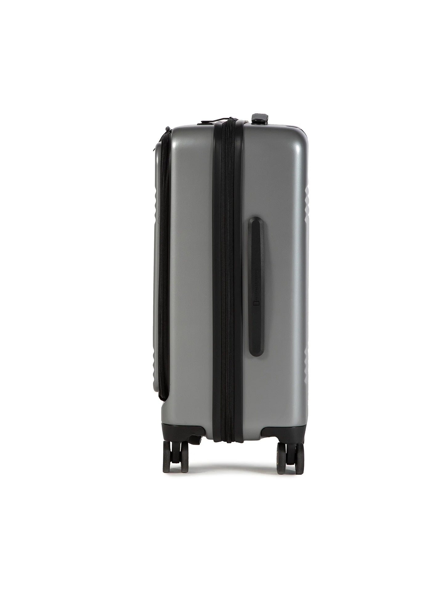 National Geographic Uitbreidbare Handbagage Harde Koffer / Trolley / Reiskoffer - 56.5 cm (Small) - Lodge - Zilver