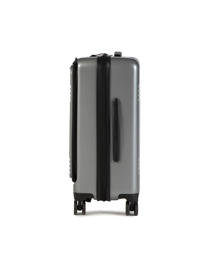 National Geographic Uitbreidbare Handbagage Harde Koffer / Trolley / Reiskoffer - 56.5 cm (Small) - Lodge - Zilver