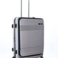 National Geographic Lodge M - Voorkant Zilver hard reiskoffer | luggage4u.be