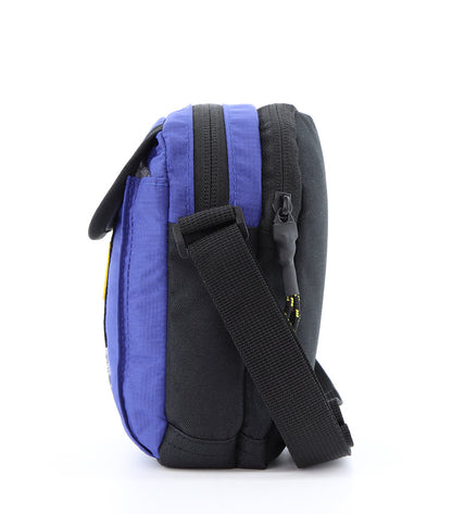 National Geographic N-Explorer - Zijkant Blauw schoudertas | luggage4u.be