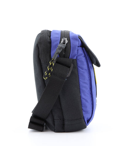 National Geographic N-Explorer - Zijkant Blauw schoudertas | luggage4u.be