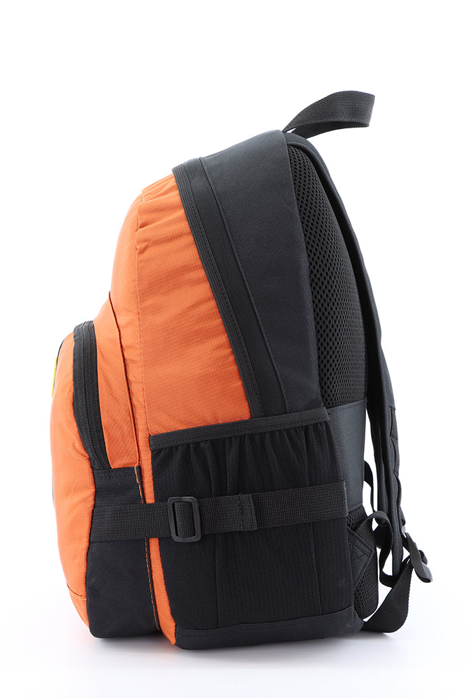 National Geographic N-Explorer - Zijkant Oranje outdoor rugzak | luggage4u.be