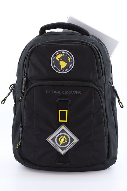 National Geographic N-Explorer - Voorkant Zwart outdoor rugzak | luggage4u.be