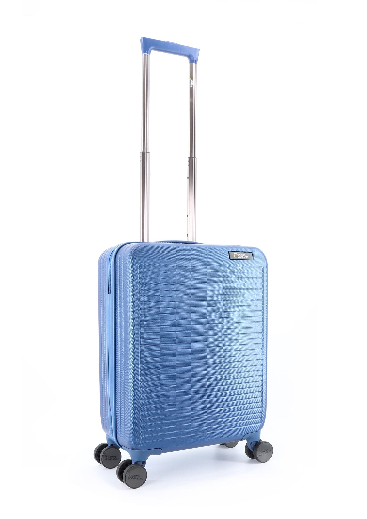 National Geographic Pulse S - Voorkant Blauw harde reiskoffer | luggage4u.be