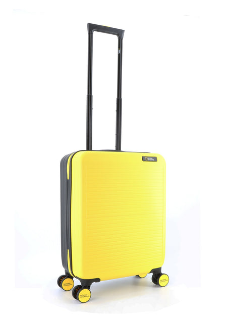 National Geographic Handbagage Harde Koffer / Trolley / Reiskoffer - 56  cm (Small) - Pulse - Geel/Zwart