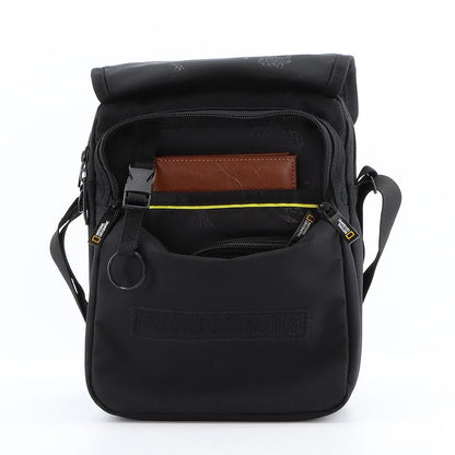 National Geographic Mutation - Compartement Voorkant Zwart schoudertas | luggage4u.be