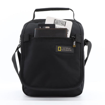National Geographic Mutation - Voorkant Zwart schoudertas | luggage4u.be