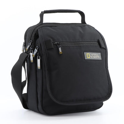 National Geographic Mutation - Voorkant Zwart schoudertas | luggage4u.be