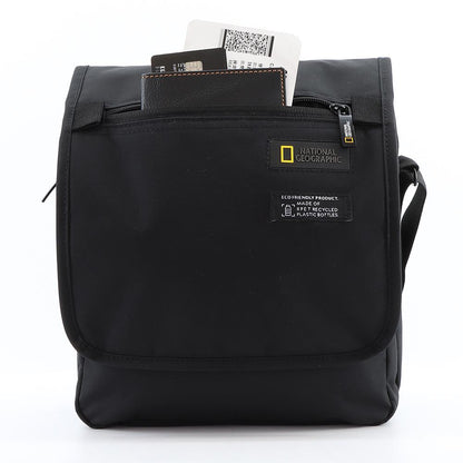 National Geographic Mutation - Voorkant Zwart schoudertas | luggage4u.be