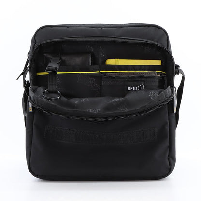 National Geographic Mutation - Voorkant Zwart schoudertas | luggage4u.be