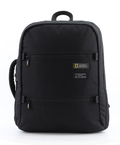 National Geographic Mutation - Voorkant Zwart laptop rugzak  | luggage4u.be