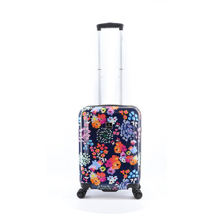 Saxoline Handbagage Harde Koffer / Trolley / Reiskoffer - 55cm (Small) - Aroma Print