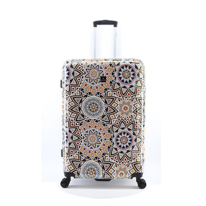 Bedrukte Saxoline met mooi Mosaic