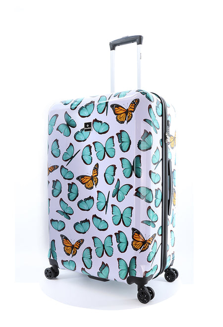 Saxoline Harde Koffer / Trolley / Reiskoffer - 76 cm (Large) - Springful Print