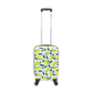 Saxoline Handbagage Harde Koffer / Trolley / Reiskoffer - 55cm (Small) - Lemon Print