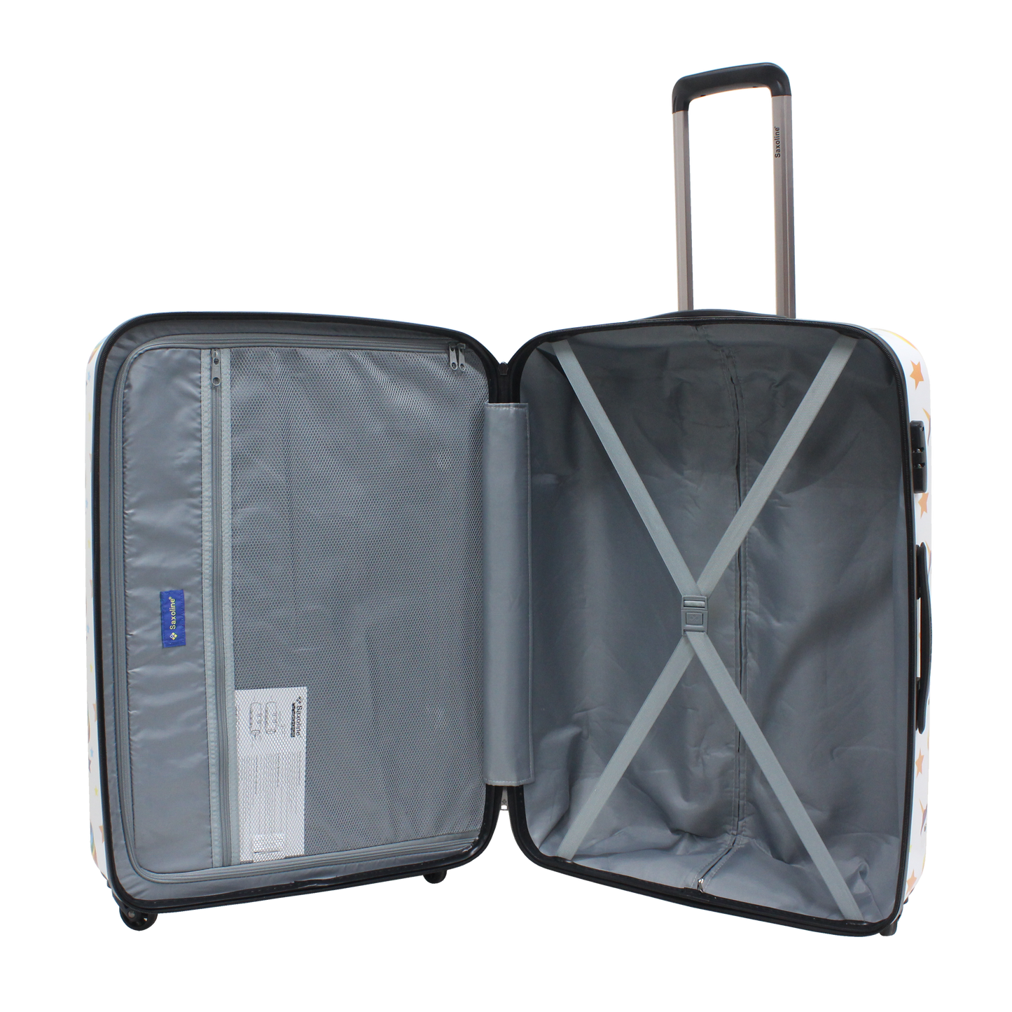 Saxoline Hard Case / Trolley / Travel Case - 76 cm (Large) - Imprimé Licorne