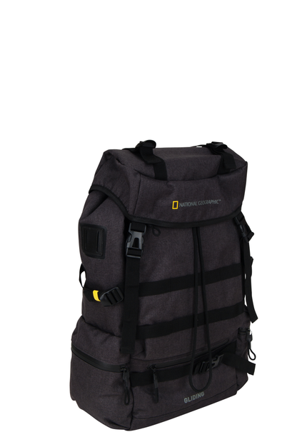 National Geographic Expedition - Voorkant Outdoor rugzak Zwart | luggage4u.be