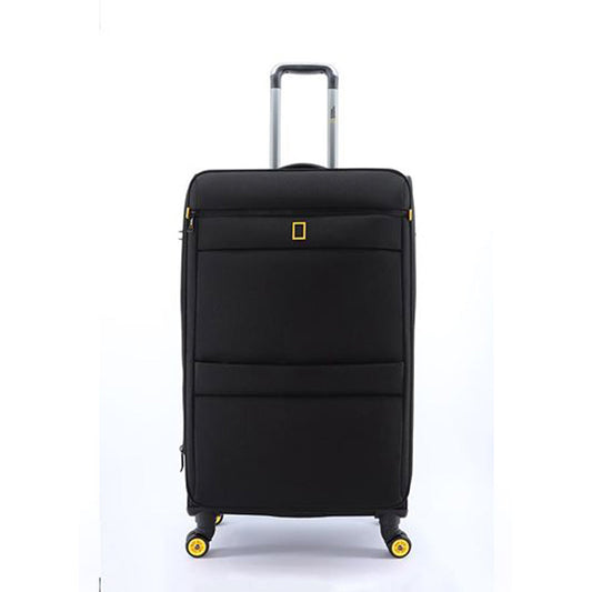 National Geographic Zachte Koffer / Trolley / Reiskoffer - 71 cm (Large) - Passage - Zwart