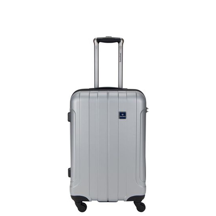 Saxoline Matrix M - Voorkant Zilvert ABS hard reiskoffer | luggage4u.be