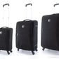 ELLE Mode - zachte reiskofferset Zwart | luggage4u.be