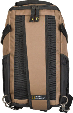 National Geographic Trail - Achterkant Beige crossover tas | luggage4u.be