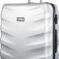 National Geographic Arete - Voorkant Zilver Hard reiskoffer | luggage4u.be