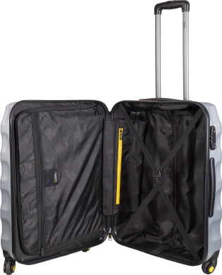 National Geographic Arete M - Binnenkant Zilver hard reiskoffer | luggage4u.be