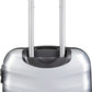 National Geographic Arete S - Achterkant Zilver hard reiskoffer | luggage4u.be